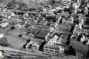 Boghari - Vue aerienne du Groupe Scolaire